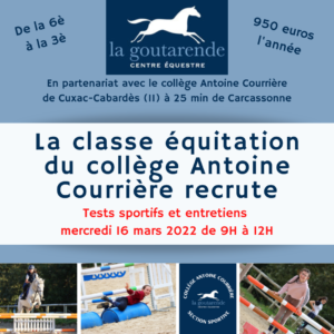 section sportive équitation carcassonne