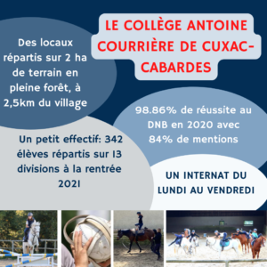 Section sportive équitation aude